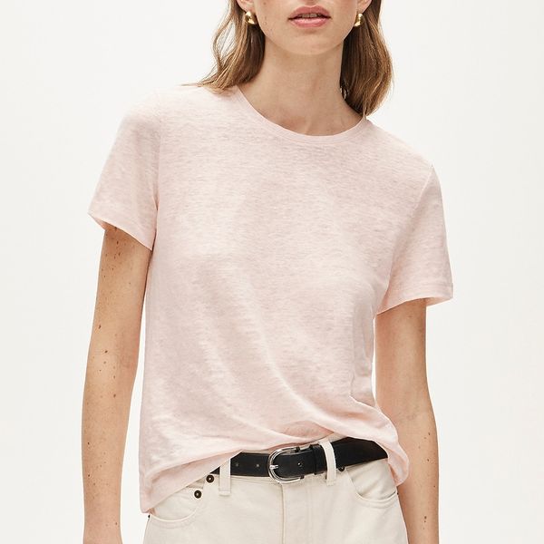 J.Crew New Relaxed Linen T-Shirt