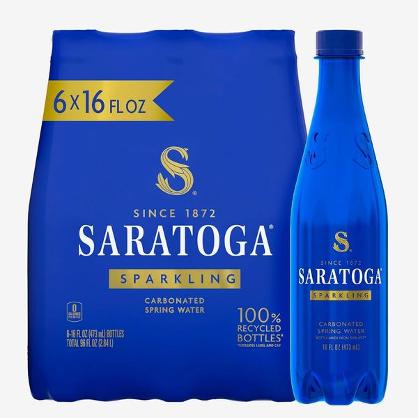 Saratoga Sparkling Water Bottles, 6-Pack