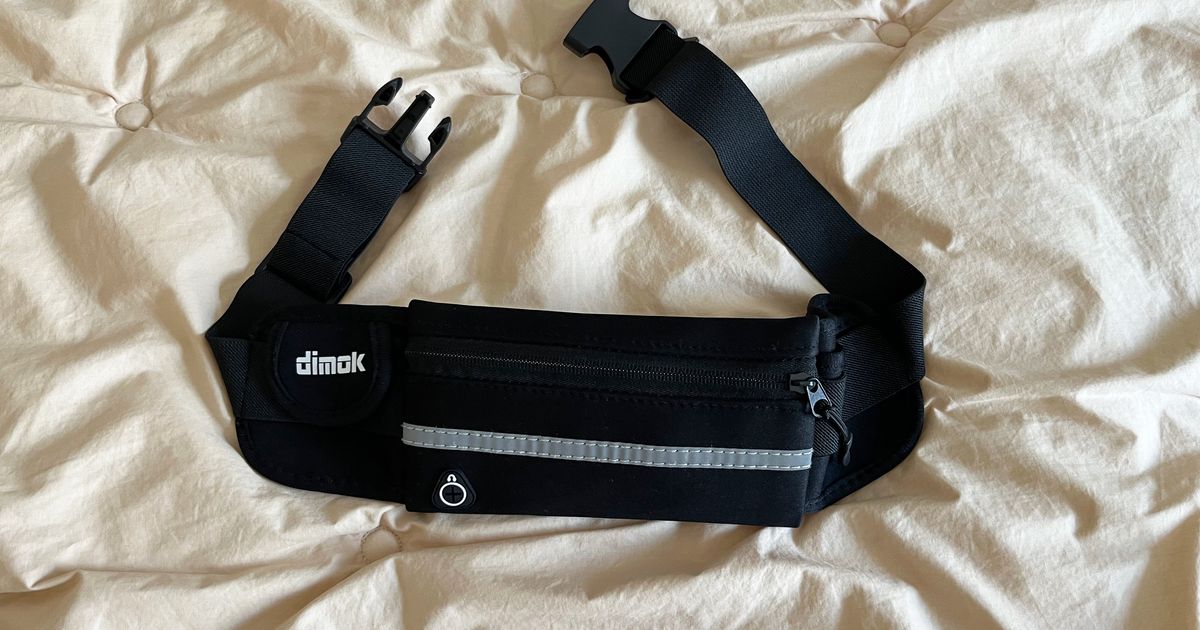 Dimok Water Resistant Runner's Belt Fanny Pack Review