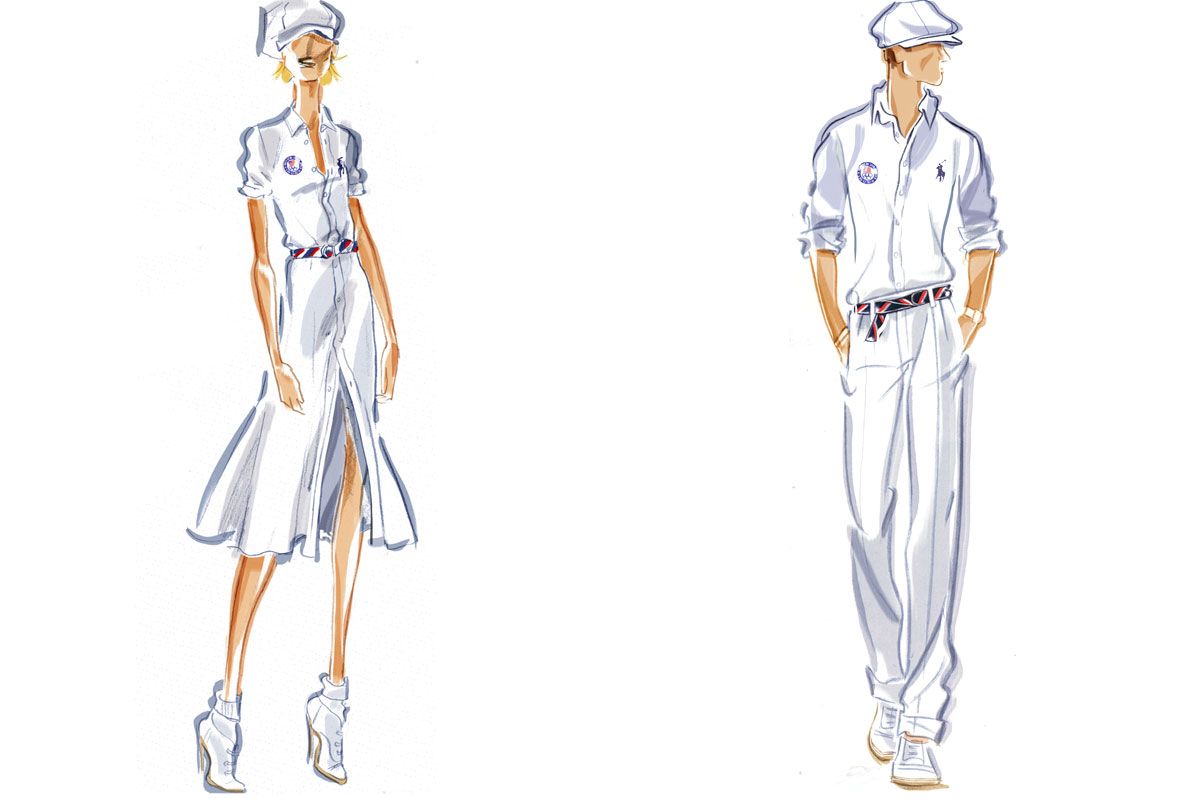 Ralph Lauren Reveals . Olympic Closing Ceremony Outfits