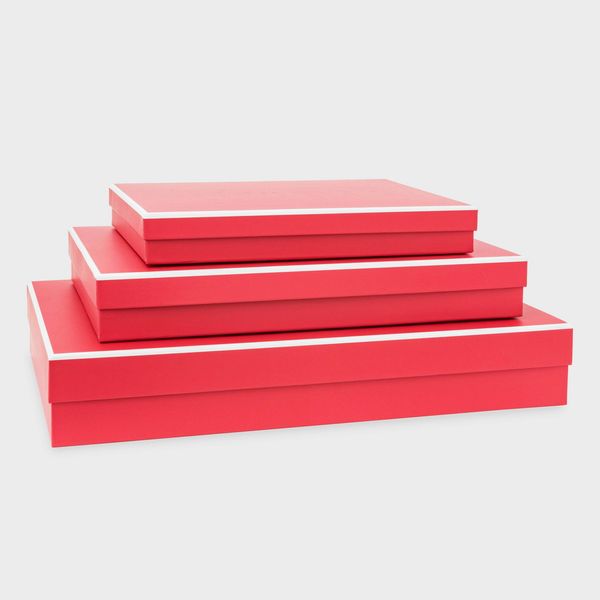 Sugar Paper Boxes + Red Top Target 3ct