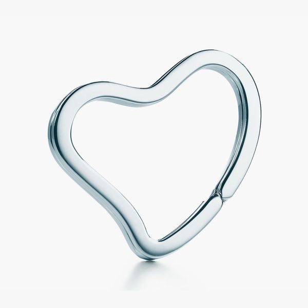 Tiffany & Co. Elsa Peretti Open Heart Key Ring