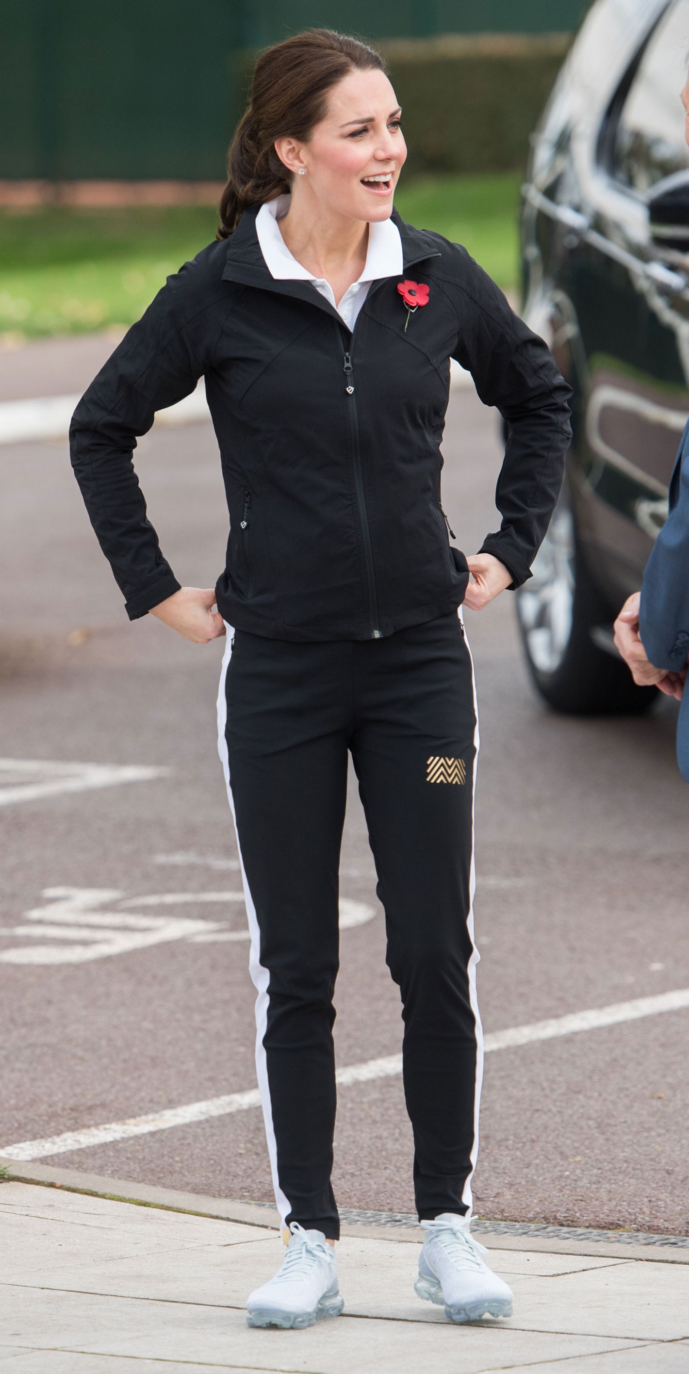 adidas tracksuit with heels