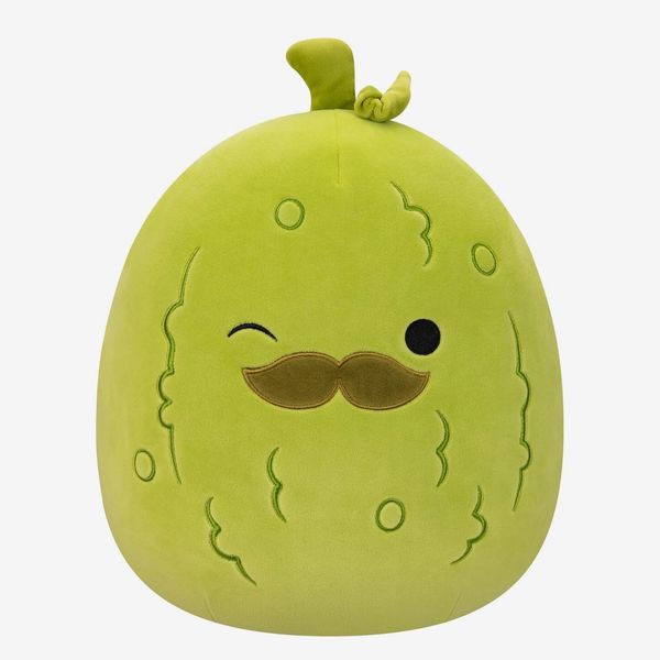 Squishmallows Original 12-Inch Charles Pickle with Mustache