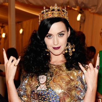 NEW YORK, NY - MAY 06: Katy Perry attends the Costume Institute Gala for the 