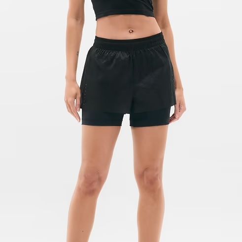 Athleta Fast Route Hybrid Run Short