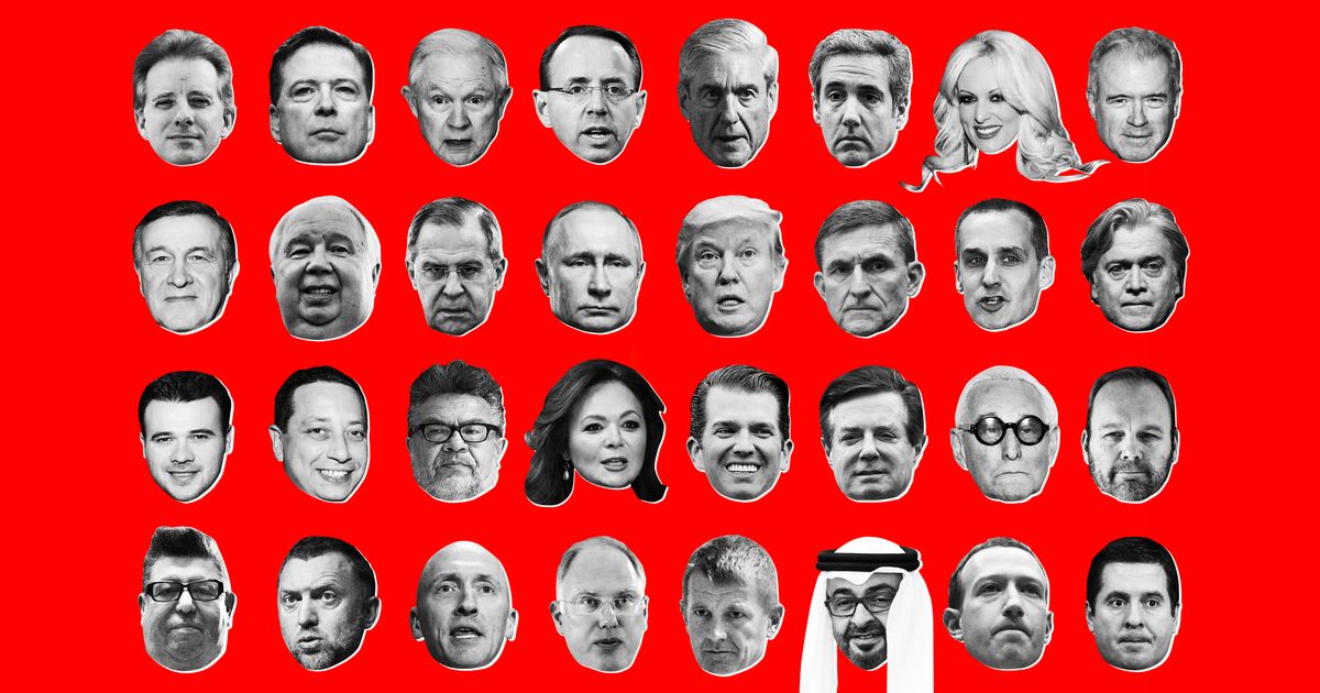 A Definitive Guide to Everyone in the Mueller Report image