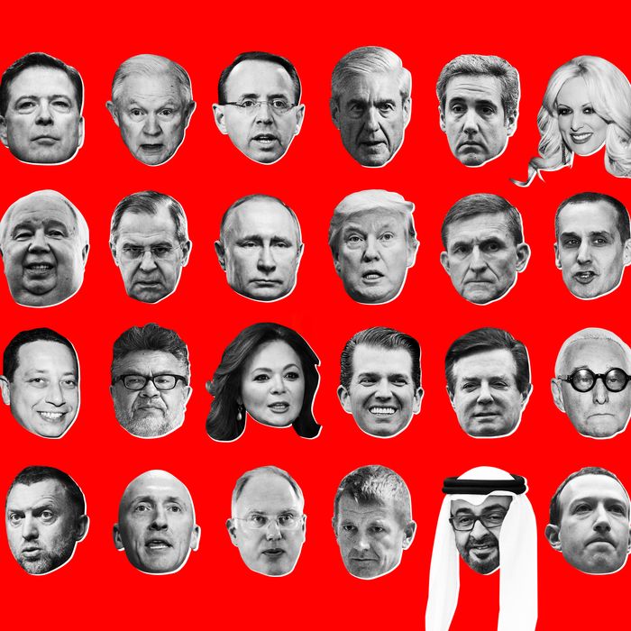 A Definitive Guide to Everyone in the Mueller Report image
