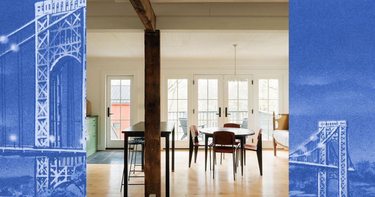 A Germantown Farmhouse With Wide-Plank Floors, Big Windows, and a Guest Barn