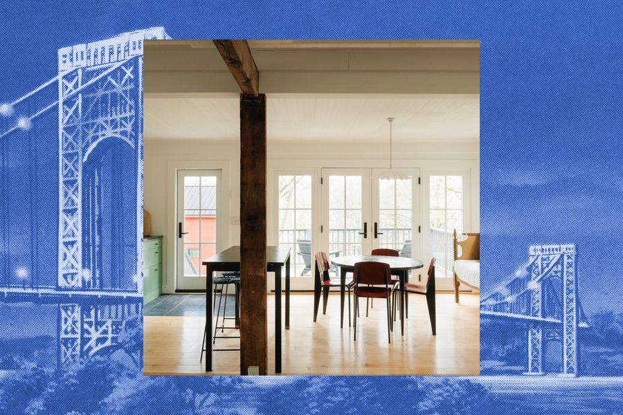 A Germantown Farmhouse With Wide-Plank Floors, Big Windows, and a Guest Barn