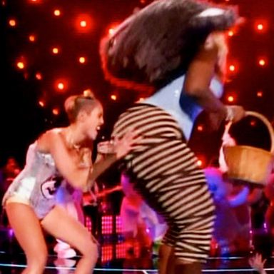 "Give me your essence, big butt lady." "If that means fart, then gladly."