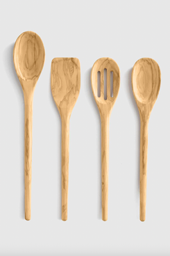 Quince Italian Olivewood Utensil Set