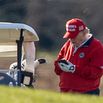 President Trump Golfs In Sterling, Virginia On Thanksgiving Day