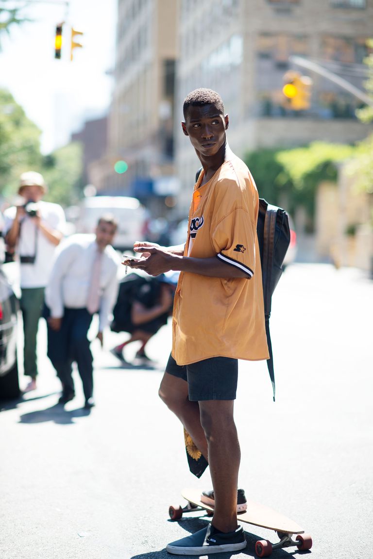 14 Totally Normcore Street-Style Looks From Fashion Week