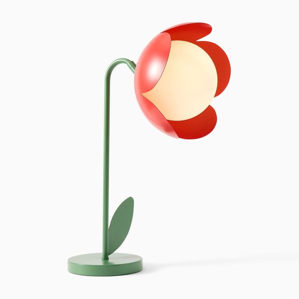 West Elm Flower Table Lamp (18