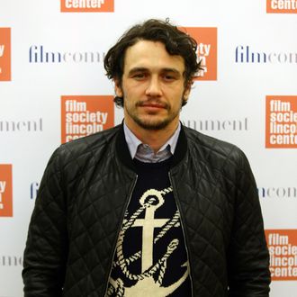 Actor and filmmaker James Franco attends the 