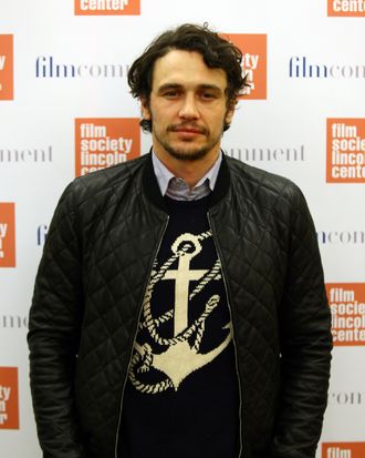 Actor and filmmaker James Franco attends the 