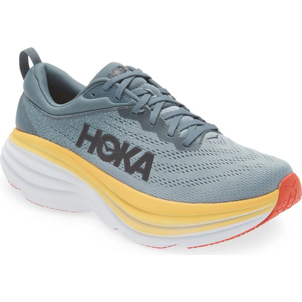 HOKA Men's Bondi 8 - Goblin Blue / Mountain Spring