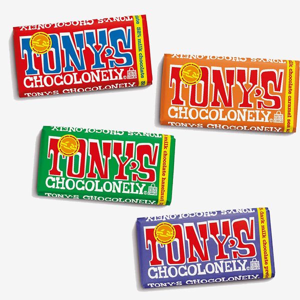 Tony's Chocolonely Super Milk Bundle (Pack of 4 bars)