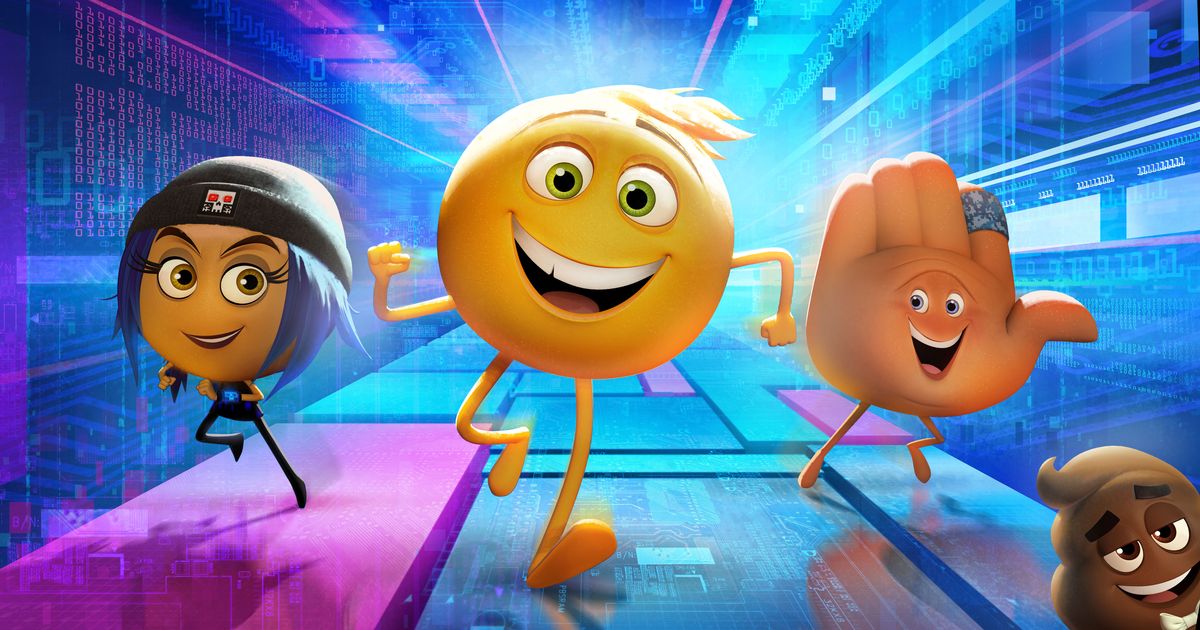 這是《表情符號電影》的初看，它被稱為EmojiMovie：表達自己[喘氣表情符號]