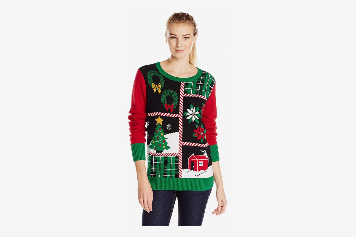 Ugly Christmas Sweater Teen Boy/'s One Night Only LED Light Up Sweater