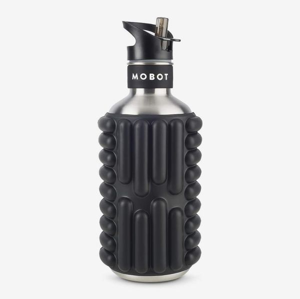 Mobot Big Bertha 2-in-1 Foam Roller Water Bottle with Straw - 40 oz.