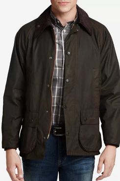 barbour bedale wax jacket olive