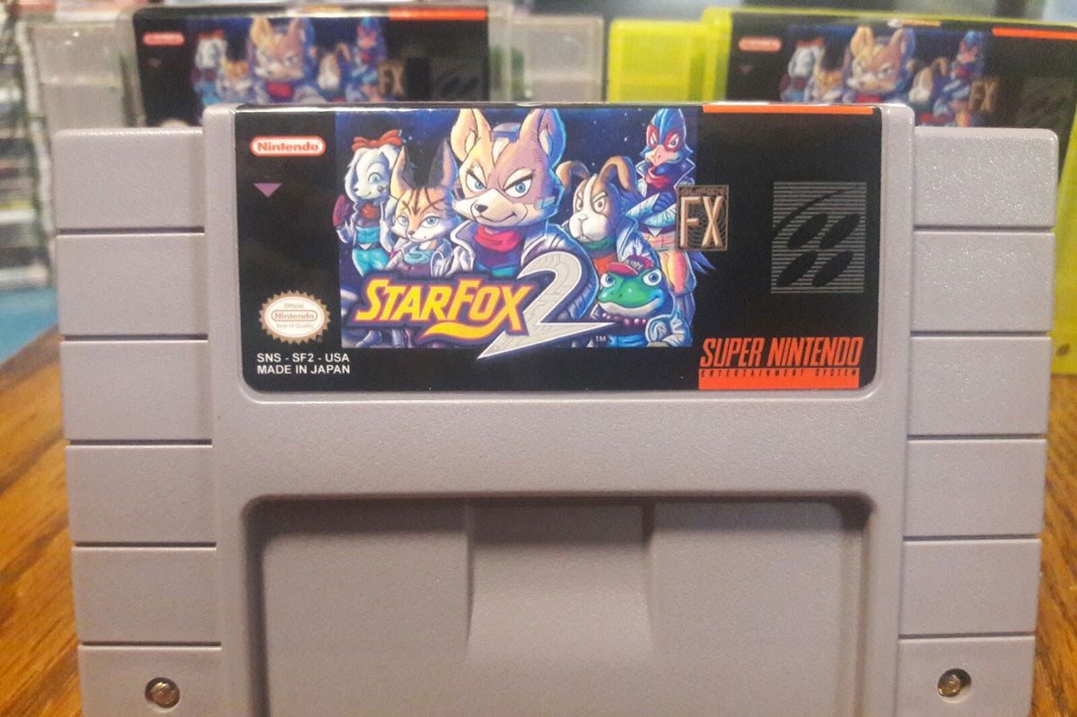 The Star Fox SNES Game Original Box Super Nintendo Used 