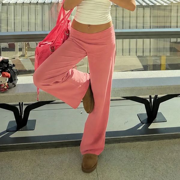 Subdued Palazzo Pants with Waistband