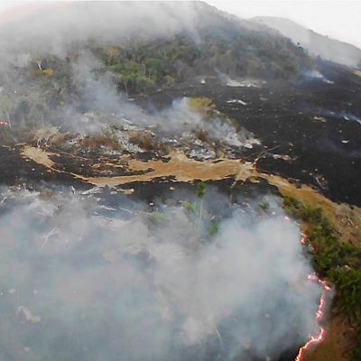 Brazil wildfires.