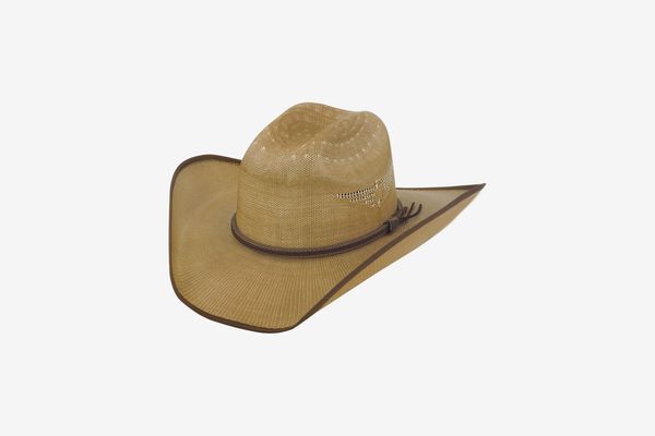 Justin Bent Rail Tan Fenix Straw Cowboy Hat