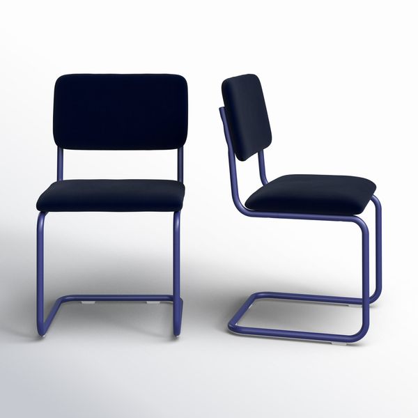 AllModern Walsh Tonal Velvet Dining Chair