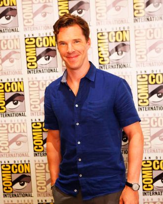 24 Jul 2014, San Diego, California, USA --- Celebrity Arrivals at the 'Penguins Of Madagascar' in San Diego. Part of The San Diego Comic Con in CA. Pictured: Benedict Cumberbatch --- Image by ? Richie Buxo/Splash News/Corbis