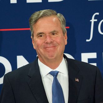 Republican Presidential Candidate Jeb Bush Holds South Carolina Primary Night Gathering