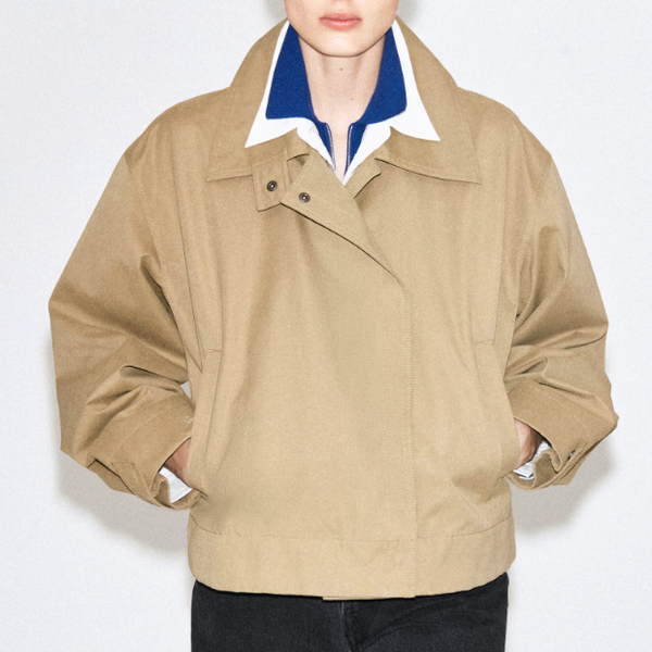 Cos Rounded Short Trench Coat
