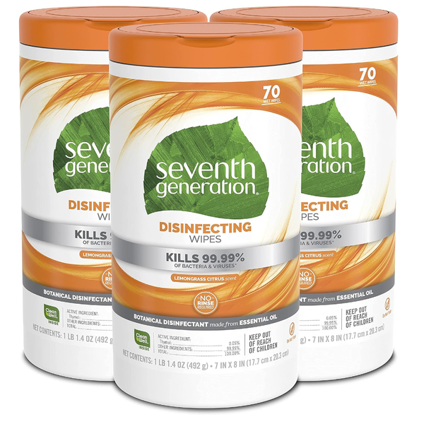 Seventh Generation Disinfecting Multi-Surface Wipes