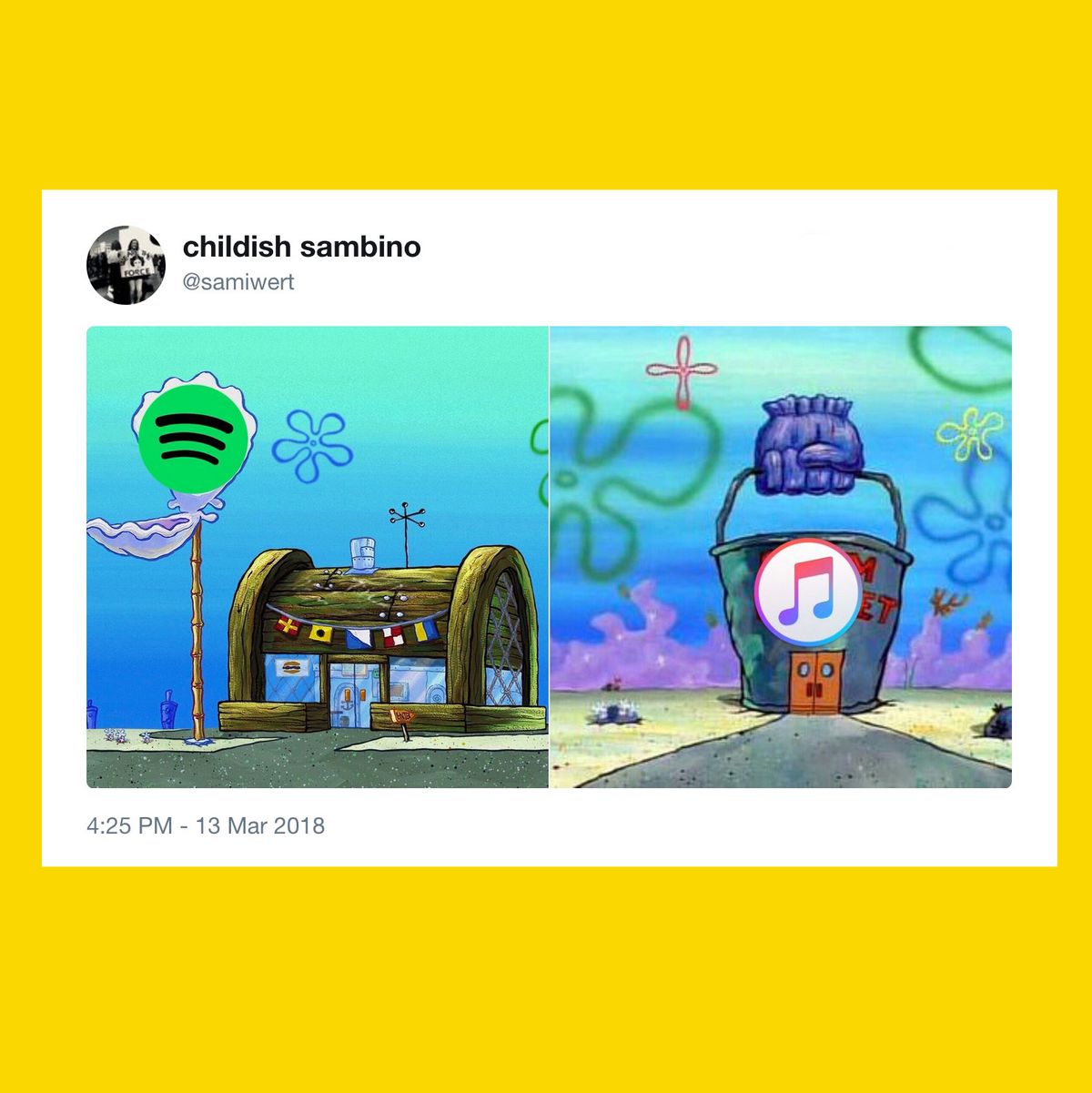 The Krusty Krab Chum Bucket Rivalry Spongebob Meme Explained