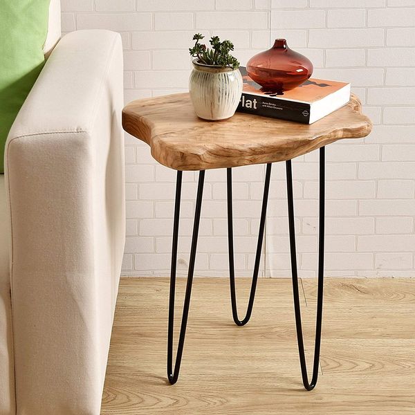 WELLAND Natural Edge End Table