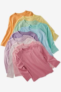butterblu LONDON 10-Pack Toddler Long Sleeve T-Shirts